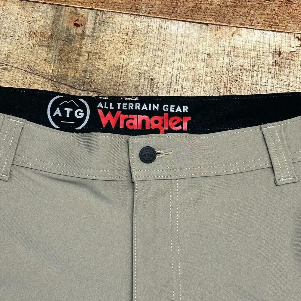 Wrangler Pants Mens 38x32 Brown Tan All‎ Terrian Gear Measures 38x32 Chino